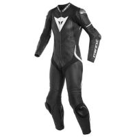 Dainese LAGUNA SECA 4 1PC dámská letní kombinéza černá/bílá vel.40